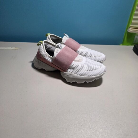 Sorel Women's White and Pink Slip-On Sneakers - Picture 5 of 5